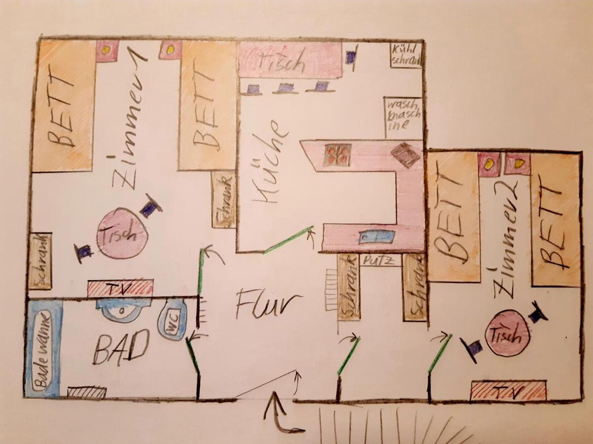 Ara Monteurzimmer Ferienwohnung Zentrumsnah Kesselsdorferstr Dresden Bagian luar foto